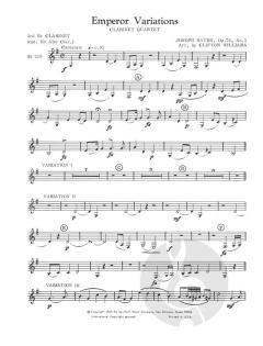 Emperor Variations von Joseph Haydn 