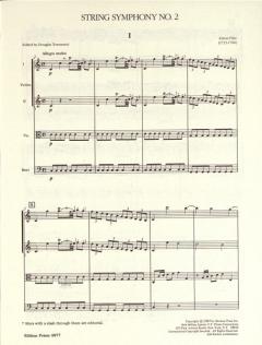 Symphonie Nr. 2 für Streicher von Anton Filtz im Alle Noten Shop kaufen (Partitur)
