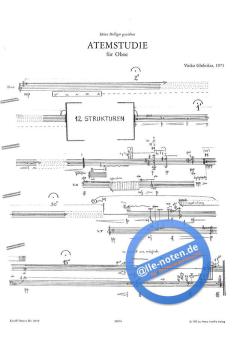 Atemstudie für Oboe im Alle Noten Shop kaufen (Sonderangebot)