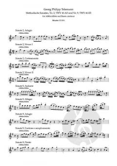 Methodische Sonaten 3 (Georg Philipp Telemann) 