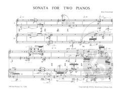 Sonata for Two Pianos von Brian Ferneyhough 