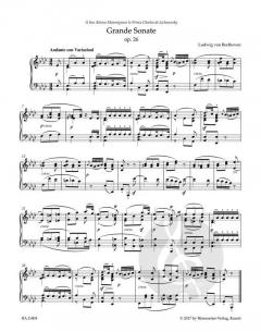 Grande Sonate in As op. 26 von Ludwig van Beethoven 
