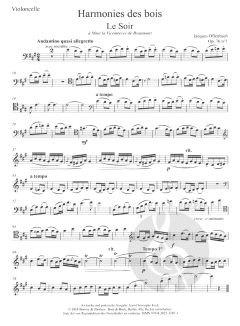 Harmonies des bois von Jacques Offenbach 