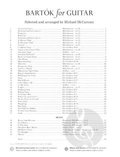 Bartók for Guitar von Bela Bartók 