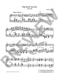 Big Sounds op. 46 von Nikolai Kapustin 
