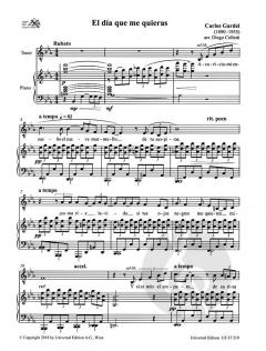 Tango Tenor von Carlos Gardel 