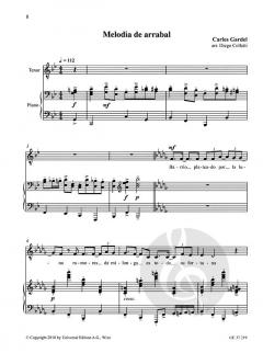 Tango Tenor von Carlos Gardel 