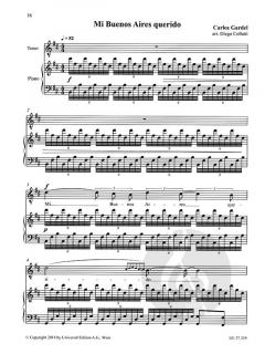 Tango Tenor von Carlos Gardel 