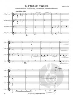 14 Intermediate Euphonium Quartets von Pascal Proust 
