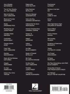 Mammoth Metal Guitar Tab Anthology von J.S. Bach 