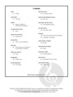 Singer's Musical Theatre Anthology: Quartets 