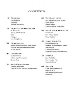 Disney Medleys for Piano Solo 