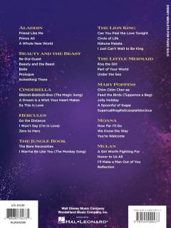 Disney Medleys for Piano Solo 