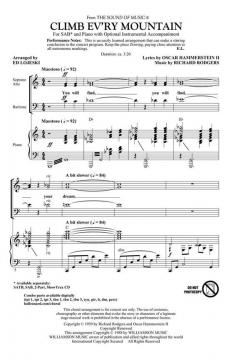 Climb Ev'ry Mountain (Rodgers & Hammerstein) 