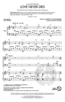 Love Never Dies (Glenn Slater) 