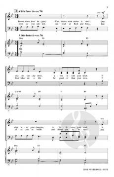 Love Never Dies (Glenn Slater) 