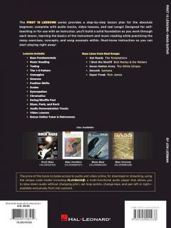 First 15 Lessons - Bass Guitar 