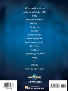 Sheet Music Collection von Justin Bieber 