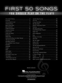 First 50 Songs You Should Play on the Flute 
