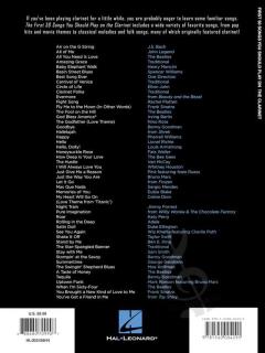 First 50 Songs You Should Play on the Clarinet 