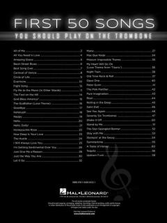 First 50 Songs You Should Play on the Trombone 