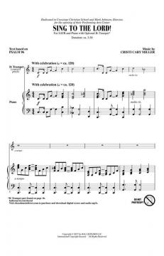Sing to the Lord! (Cristi Cary Miller) 