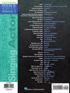 Contemporary Singing Actor: Men's Voices 1 