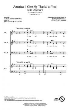 America, I Give My Thanks to You! (Cristi Cary Miller) 