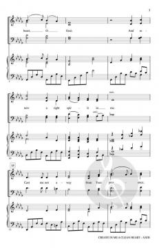 Create in Me a Clean Heart von John Leavitt (Download) 