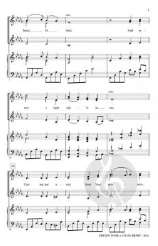 Create in Me a Clean Heart (John Leavitt) 