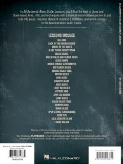 25 Authentic Blues Guitar Lessons 