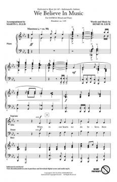 We Believe In Music (Henry H. Leck) 