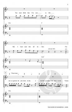 Too Good at Goodbyes (Sam Smith) 