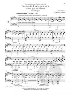 5 Favorite Piano Sonatas von Ludwig van Beethoven 