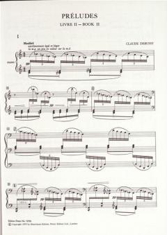 Préludes 2 von Claude Debussy 