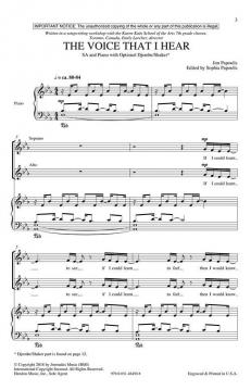 The Voice That I Hear von Jim Papoulis 