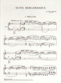 Suite Bergamasque von Claude Debussy für Klavier im Alle Noten Shop kaufen