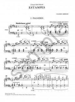 Estampes für Klavier von Claude Debussy für Klavier im Alle Noten Shop kaufen