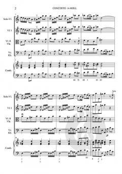 Concerto a-Moll op. 3 Nr. 6 (RV 356) von Antonio Vivaldi für Violine und Orchester im Alle Noten Shop kaufen (Partitur)