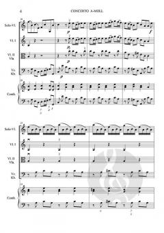Concerto a-Moll op. 3 Nr. 6 (RV 356) von Antonio Vivaldi für Violine und Orchester im Alle Noten Shop kaufen (Partitur)