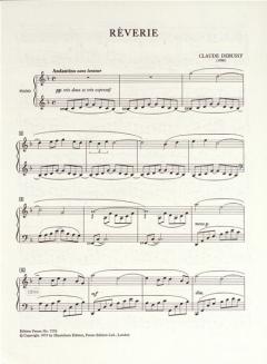 Rêverie von Claude Debussy für Klavier im Alle Noten Shop kaufen