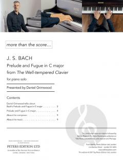 more than the score - Bach: Prelude and Fugue in C Major BWV 846 für Klavier solo im Alle Noten Shop kaufen