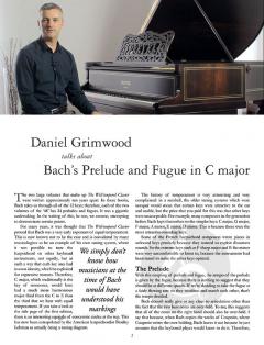 more than the score - Bach: Prelude and Fugue in C Major BWV 846 für Klavier solo im Alle Noten Shop kaufen