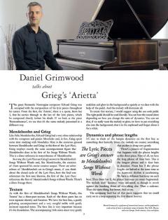 more than the score - Grieg: 'Arietta' from 'Lyric Pieces' Book 1 für Klavier solo im Alle Noten Shop kaufen