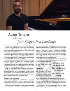 more than the score - Cage: in a Landscape für Klavier solo im Alle Noten Shop kaufen