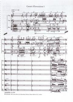 Carceri d'Invenzione 1 von Brian Ferneyhough für Kammerorchester im Alle Noten Shop kaufen