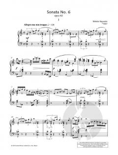Sonata No. 6 op. 62 von Nikolai Kapustin 