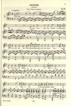 30 ausgewählte Lieder von Ludwig van Beethoven 