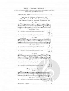 3 Sätze für Klaviertrio (W.A. Mozart) 