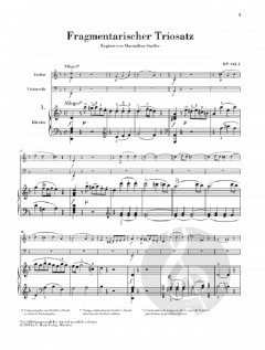 3 Sätze für Klaviertrio (W.A. Mozart) 